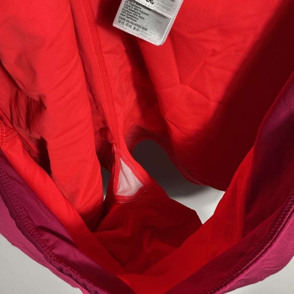 Marmot Women's Running Shorts - Wine color w/fluorescent spandex shorts XL - Picture 11 of 11